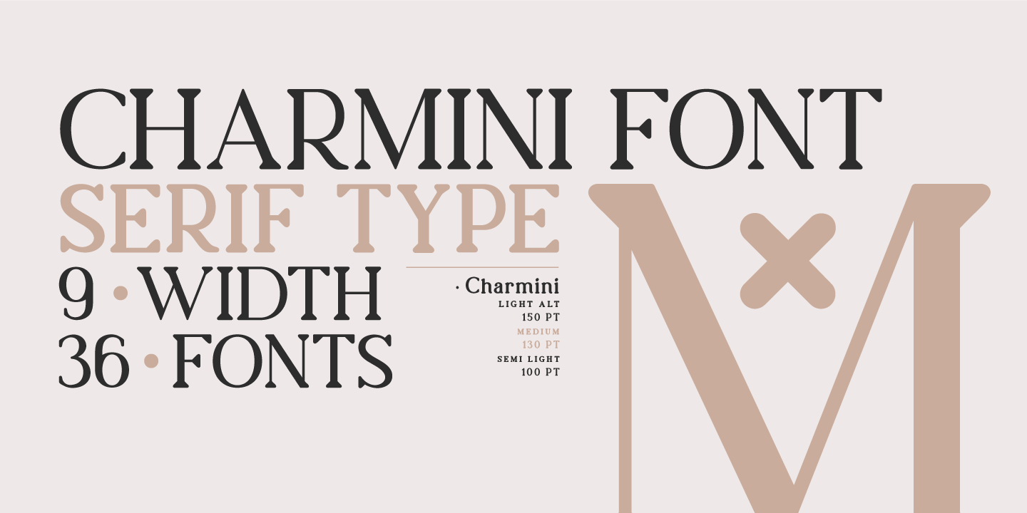 Example font Charmini #10